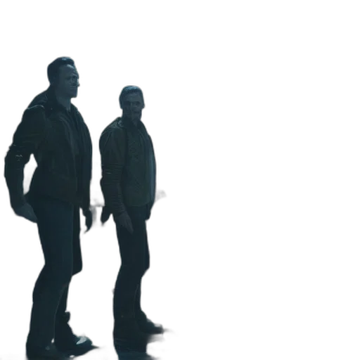 jacket, staff, concept art, 3d render transparent PNG cut-out