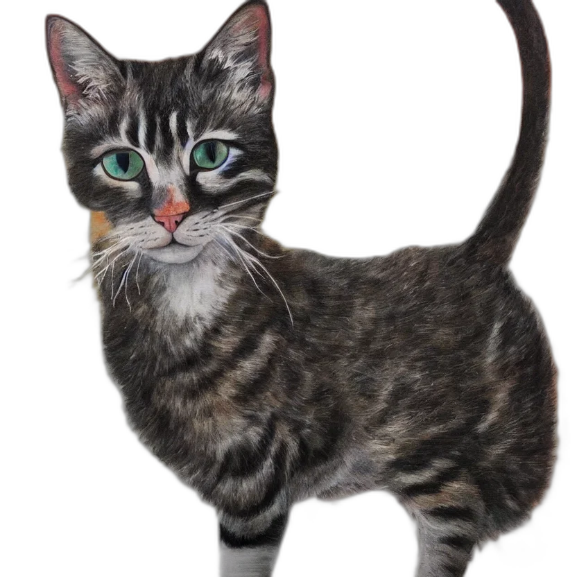 animal, staff, creature, photorealistic transparent PNG cut-out