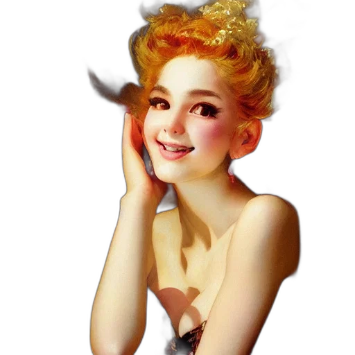 crown, face, dress, jewelry transparent PNG cut-out