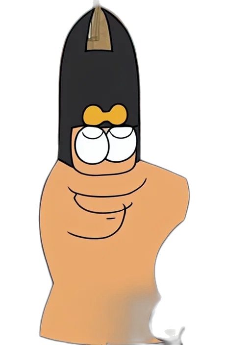 hat, staff, crown, weapon transparent PNG cut-out