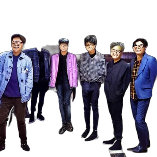 staff, jacket, lee, sooman transparent PNG cut-out
