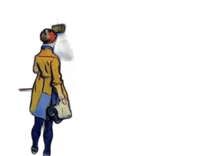 jacket, bottle, staff, concept art transparent PNG cut-out