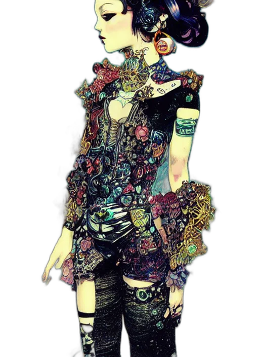 dress, jewelry, mask, jacket transparent PNG cut-out
