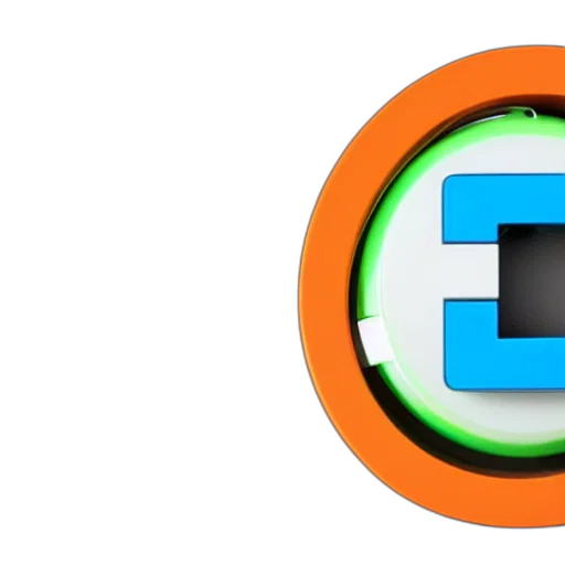 3d render, pixel art, neon, colorful transparent PNG cut-out