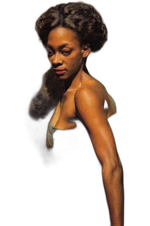 hair, jewelry, dress, face transparent PNG cut-out