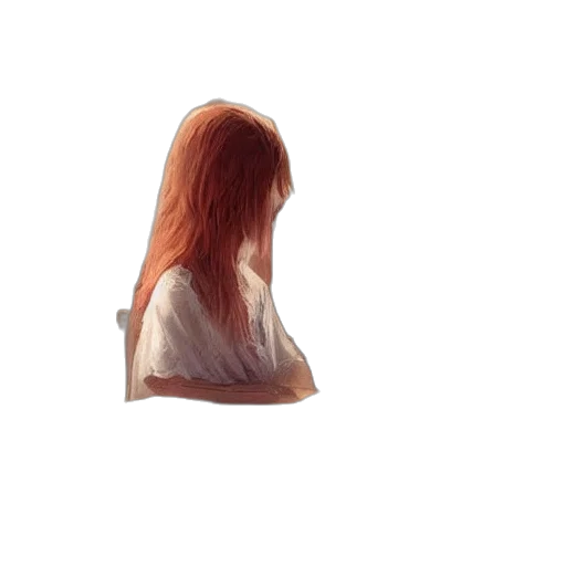 hair, dress, mask, face transparent PNG cut-out