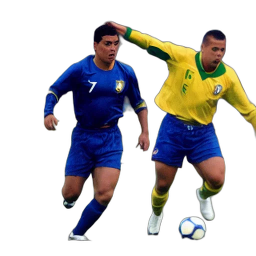 photorealistic, 3d render, ronaldo, fenomeno transparent PNG cut-out