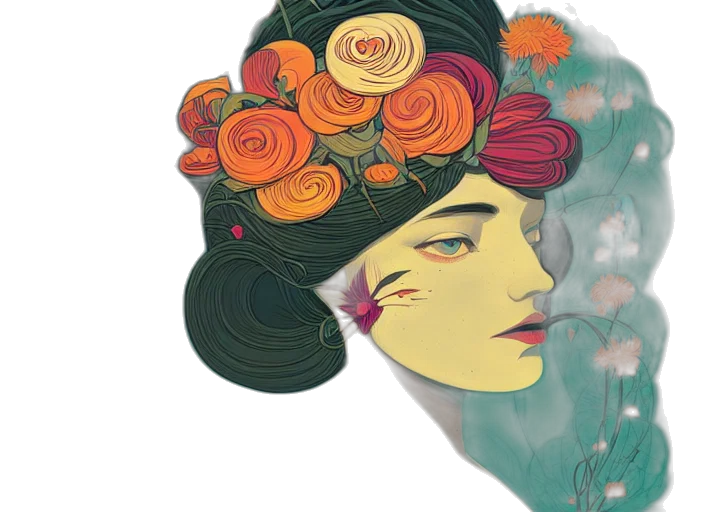 crown, watercolor, concept art, fantasy art transparent PNG cut-out