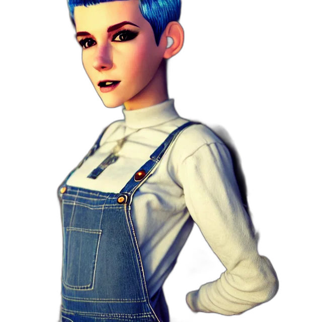 staff, robot, jacket, face transparent PNG cut-out