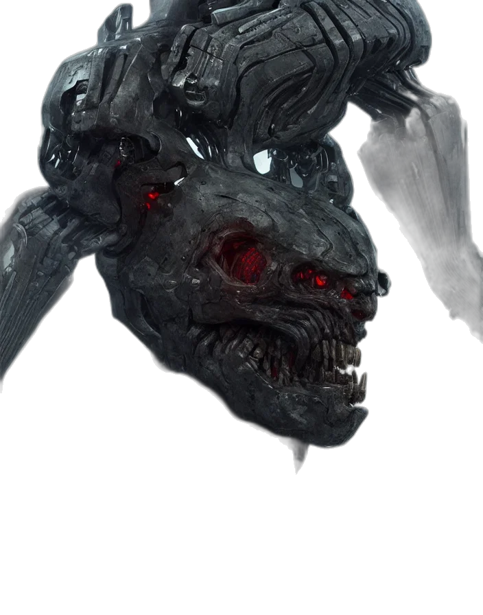 mask, creature, face, dragon transparent PNG cut-out