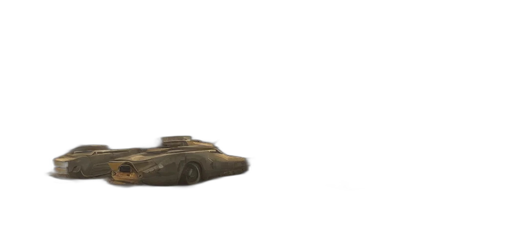 car, shoes, weapon, robot transparent PNG cut-out