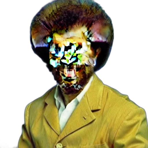 mask, robot, face, jacket transparent PNG cut-out