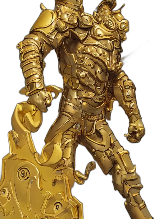 robot, staff, sword, dragon transparent PNG cut-out