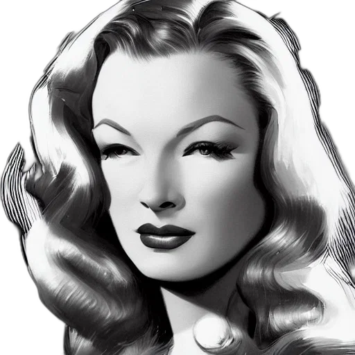 face, hair, crown, photorealistic transparent PNG cut-out