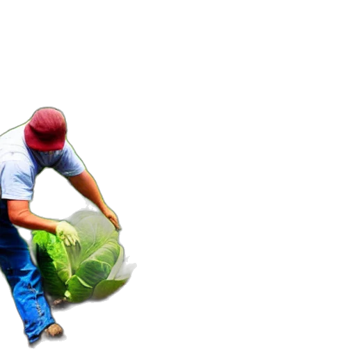 food, hat, staff, umbrella transparent PNG cut-out