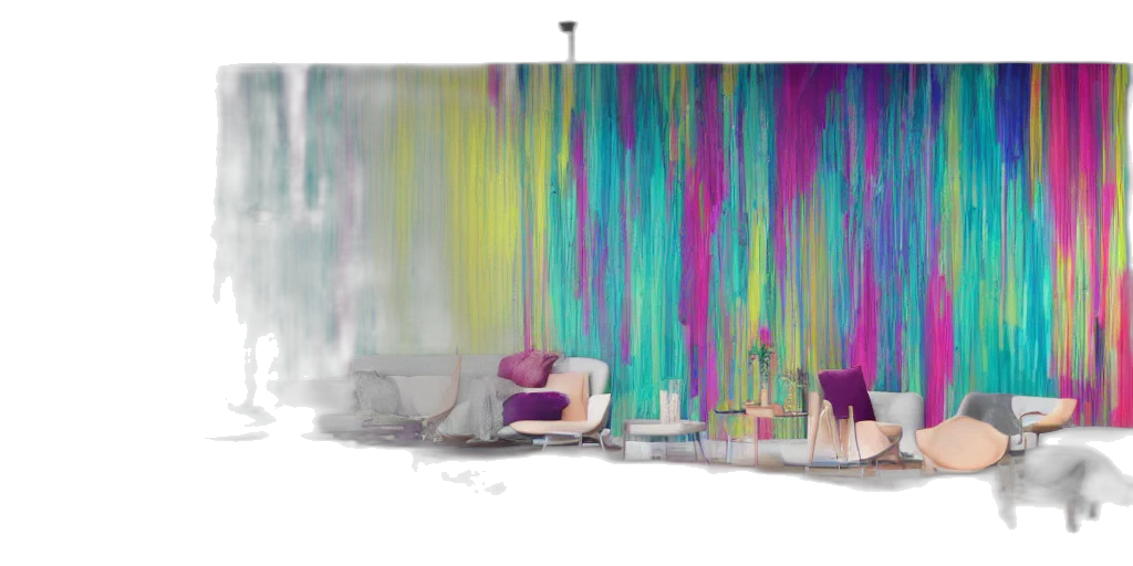 furniture, umbrella, 3d render, photorealistic transparent PNG cut-out