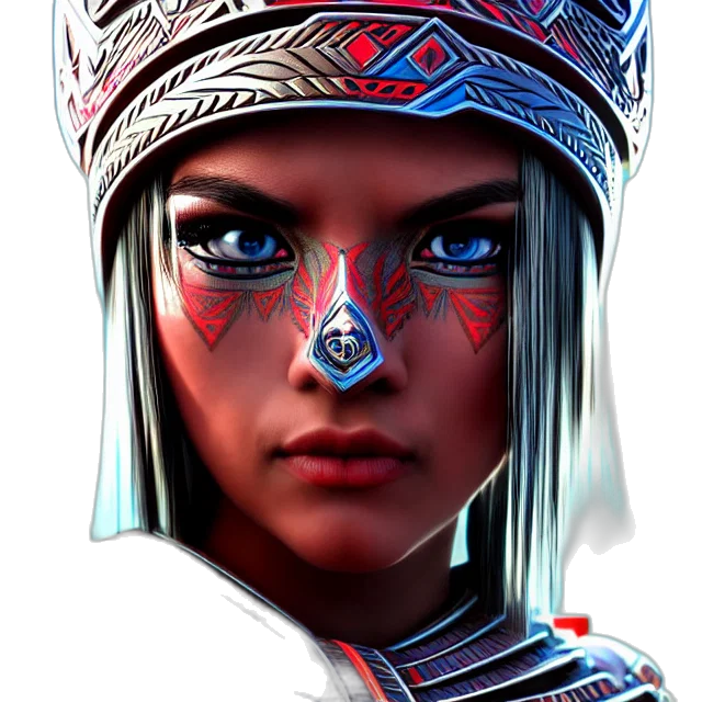 face, crown, jewelry, mask transparent PNG cut-out