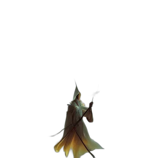 staff, dragon, creature, weapon transparent PNG cut-out