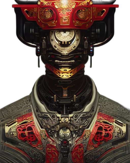 robot, mask, face, crown transparent PNG cut-out