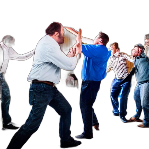 people, fighting, real, estate transparent PNG cut-out