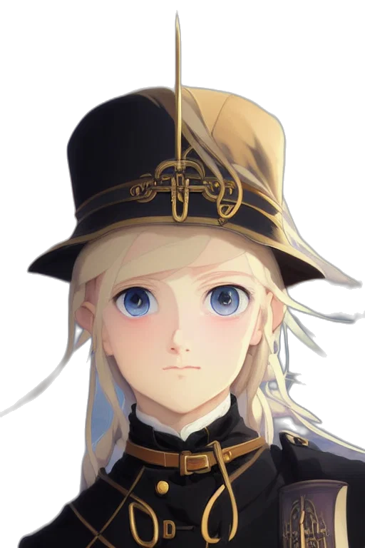 hat, staff, crown, face transparent PNG cut-out