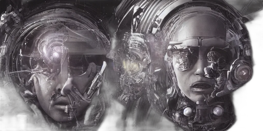 cyberpunk, concept art, comic book art, photorealistic transparent PNG cut-out