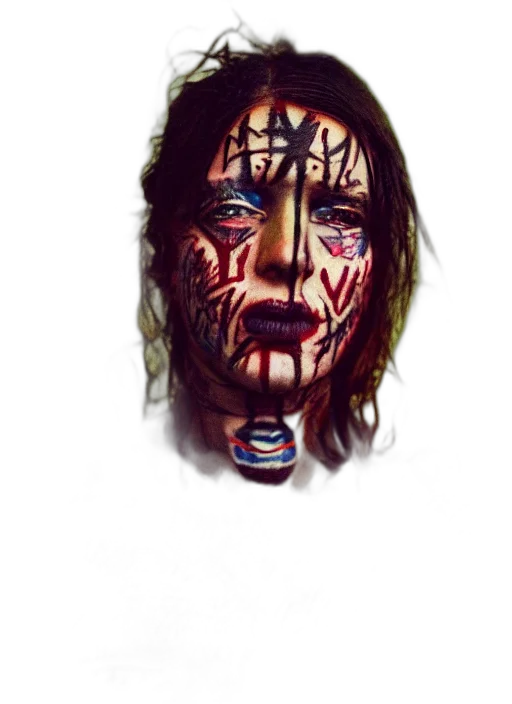 face, mask, creature, animal transparent PNG cut-out