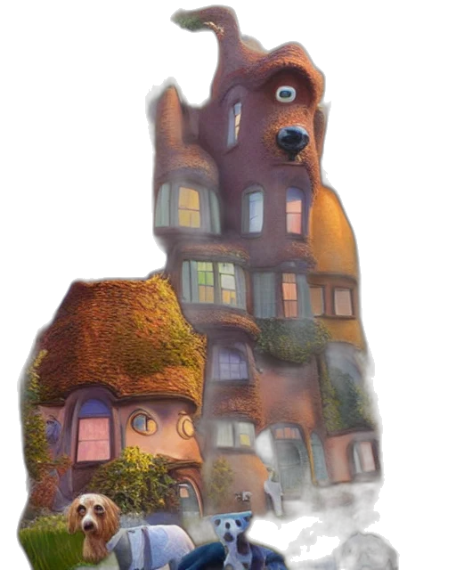 mask, building, dress, face transparent PNG cut-out