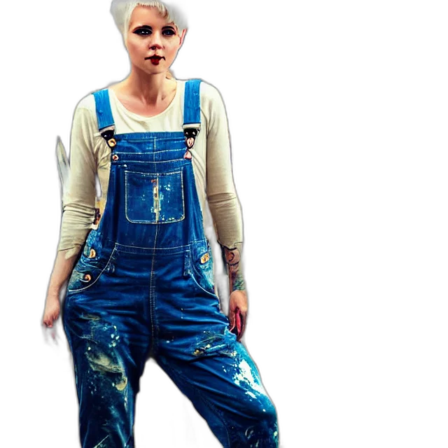jacket, cyberpunk, concept art, blue transparent PNG cut-out