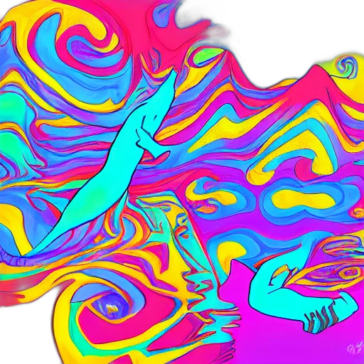 dragon, hair, creature, mask transparent PNG cut-out