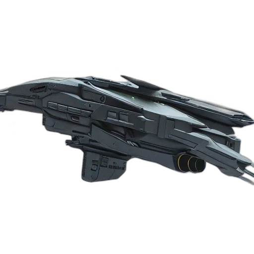 weapon, concept art, 3d render, outer space transparent PNG cut-out