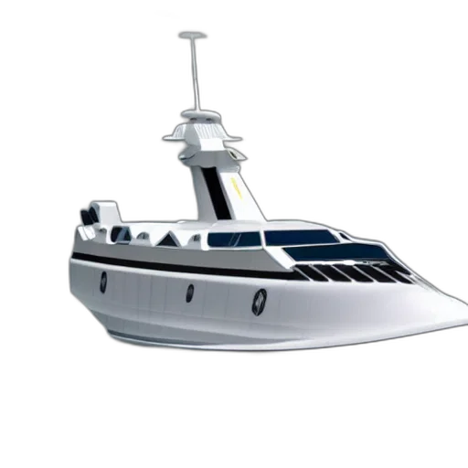 3d render, avorion, xzotan, ship transparent PNG cut-out