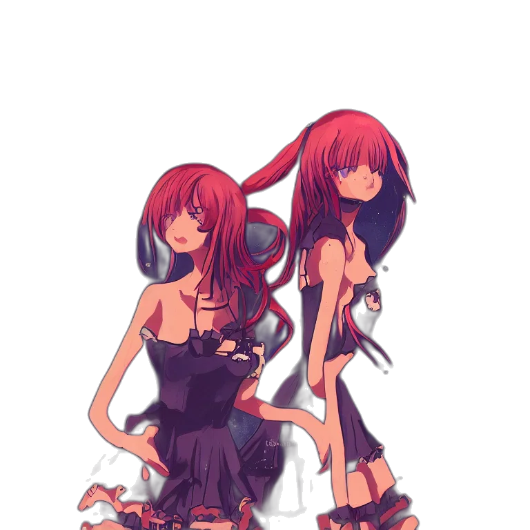 dress, weapon, pixel art, anime transparent PNG cut-out
