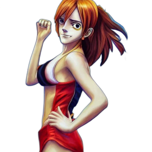 dress, staff, anime, concept art transparent PNG cut-out