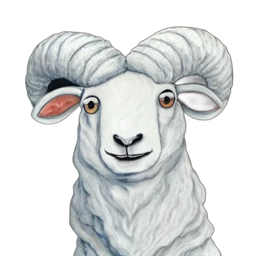 animal, face, watercolor, photorealistic transparent PNG cut-out