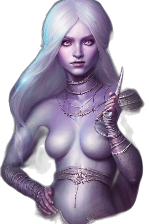 jewelry, fantasy art, concept art, comic book art transparent PNG cut-out