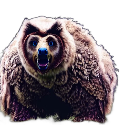animal, creature, concept art, photorealistic transparent PNG cut-out
