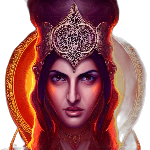 crown, face, jewelry, fantasy art transparent PNG cut-out