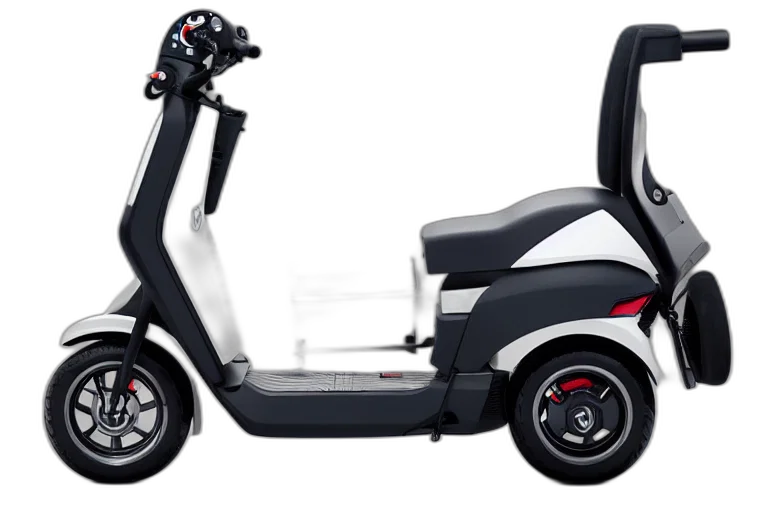 mobility, scooter, designed, produced transparent PNG cut-out