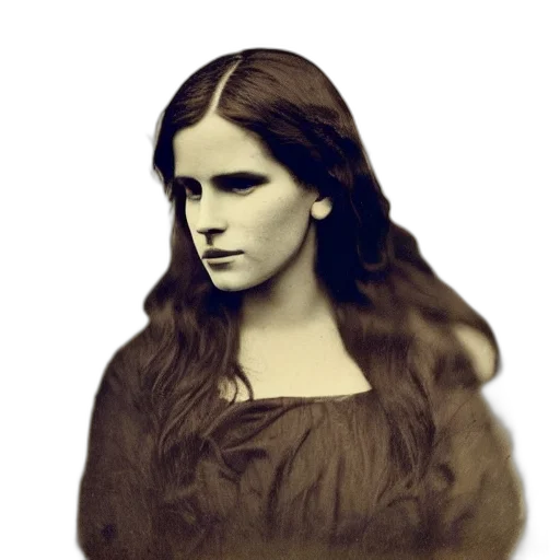 face, hair, dress, jewelry transparent PNG cut-out