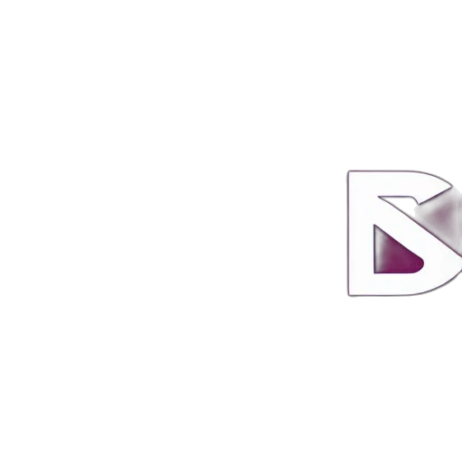 3d render, dark, pastel, letter transparent PNG cut-out