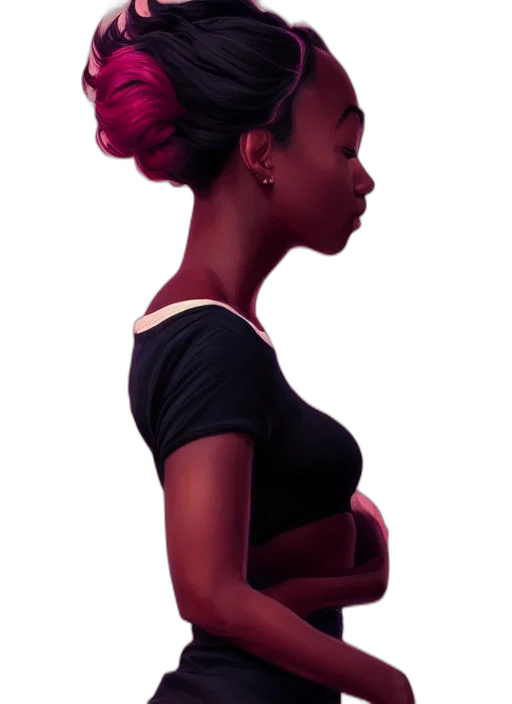 dress, face, crown, concept art transparent PNG cut-out