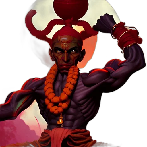 staff, mask, concept art, fantasy art transparent PNG cut-out