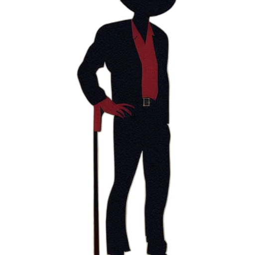 staff, hat, robot, mask transparent PNG cut-out