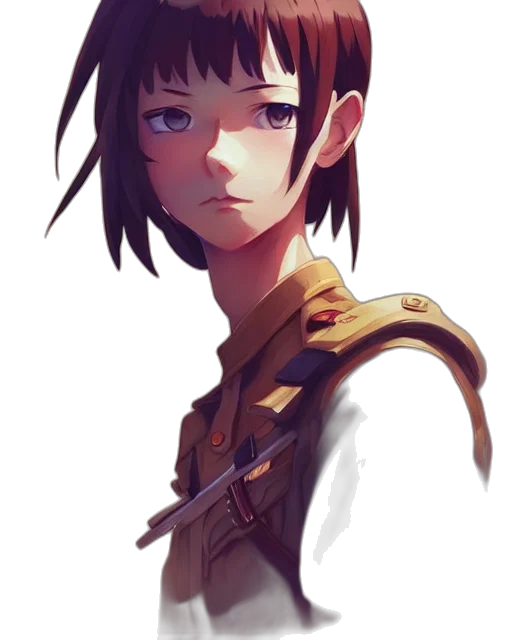 face, staff, robot, weapon transparent PNG cut-out