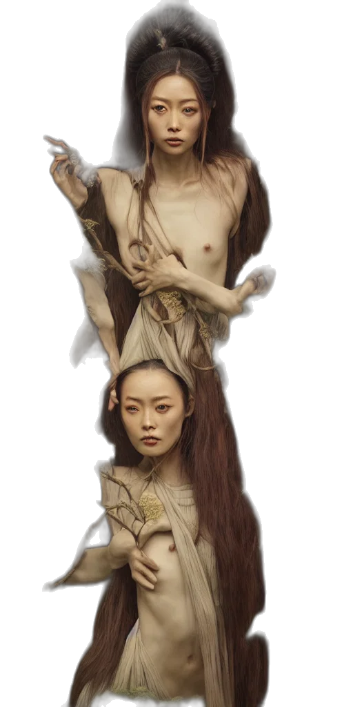 fantasy art, concept art, photorealistic, oil painting transparent PNG cut-out
