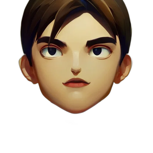 face, mask, creature, crown transparent PNG cut-out