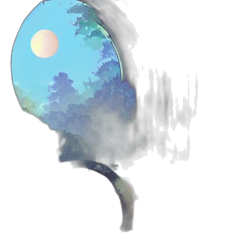 mask, tree, hat, creature transparent PNG cut-out