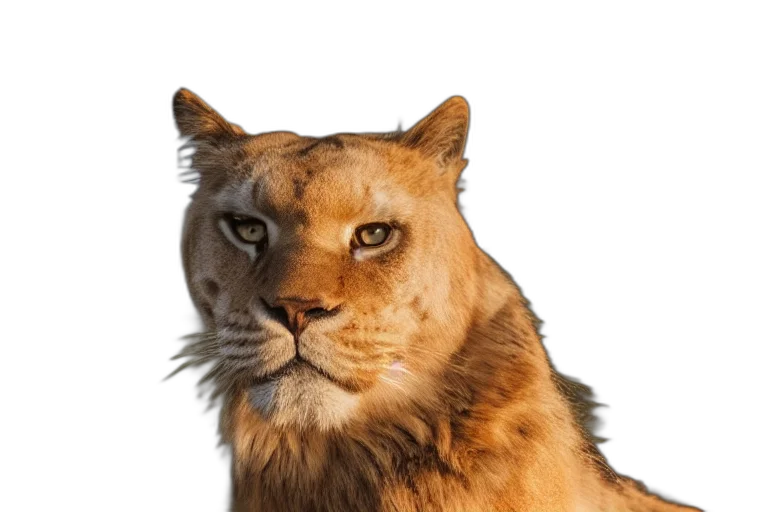 animal, crown, face, creature transparent PNG cut-out