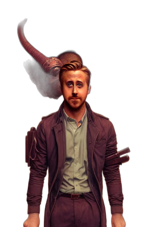 staff, jacket, dragon, animal transparent PNG cut-out